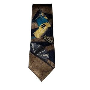 Home Improvement Drill Binford Tie Mens Style